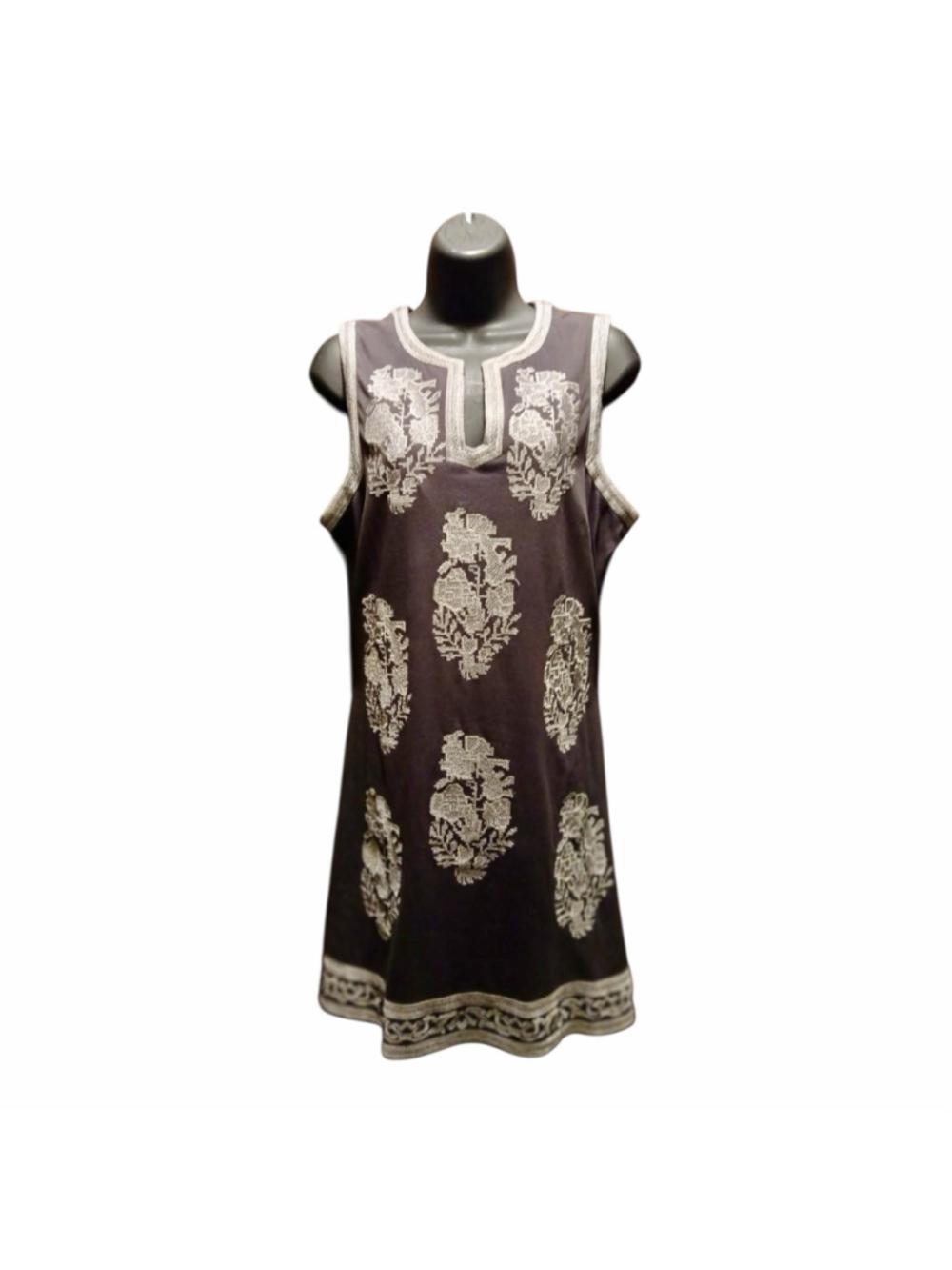 Women’s Paloma Vivacity Embroidered Tie-Back Dress Size L JC523